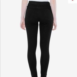 EUC American Apparel Black Pencil Jean